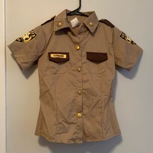 Walking Dead Sheriff Grimes Costume | shirt, skirt